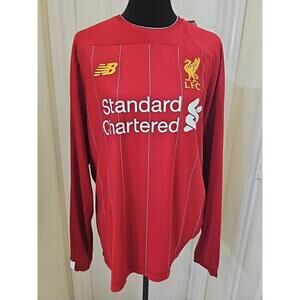 LIVERPOOL 2019-2020 HOME SHIRT FOOTBALL‎ SOCCER JERSEY NEW BALANCE MENS SIZE M